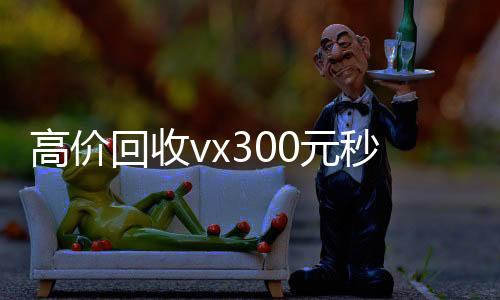 高价回收vx30024小时在线回收vx元秒结（高价回收微信500元秒结）