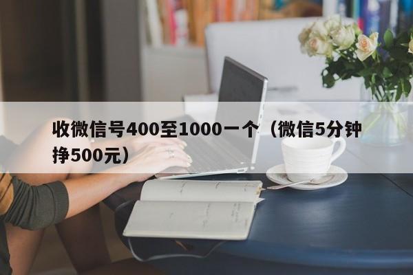 收微信号400至1000一个（微信5分钟挣500元）