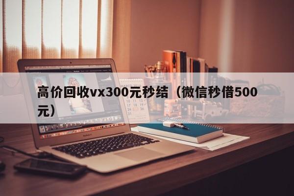 高价回收vx300元秒结（微信秒借500元）